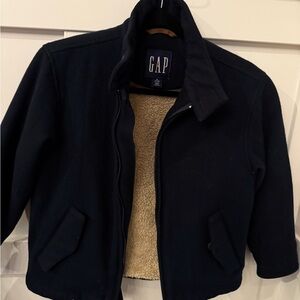 GAP Kids Navy Jacket with Cream Lining